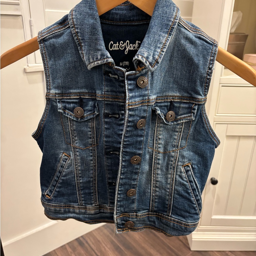 Cat & Jack Classic Blue Kids Vest